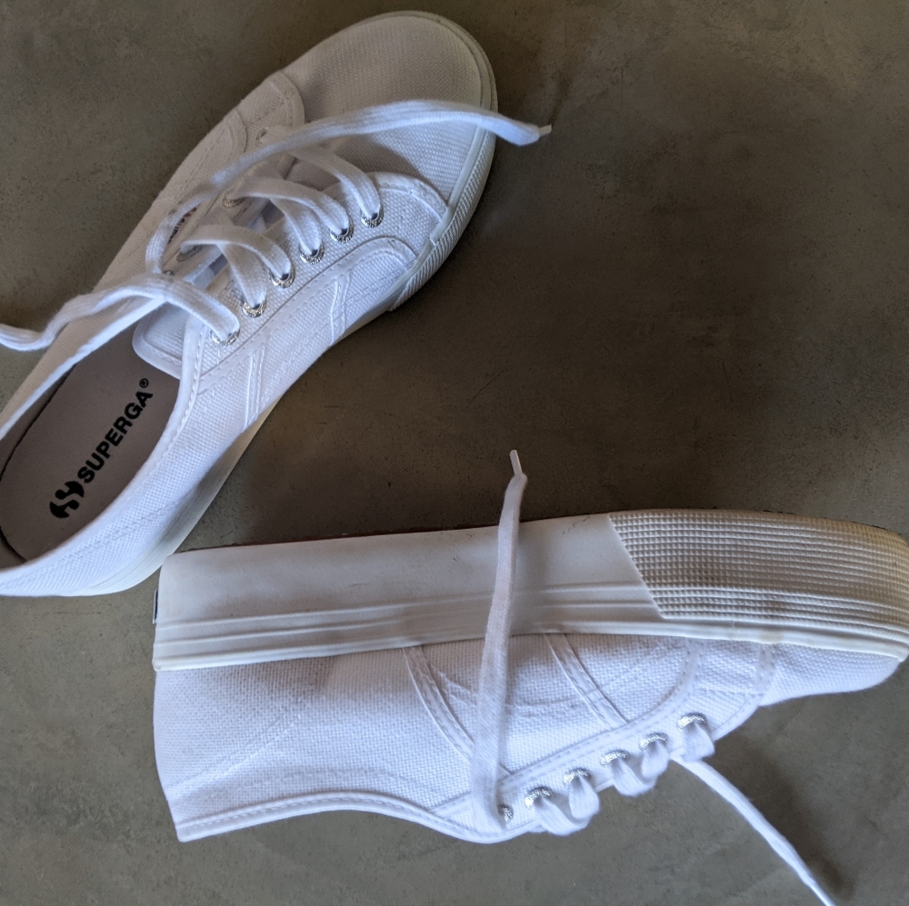 Superga platform shoes